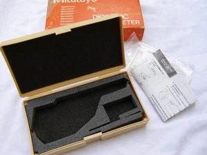 Empty Case for Mitutoyo 293-765-10 Digimatic Micrometer Set w/ Instructions - Picture 1 of 6