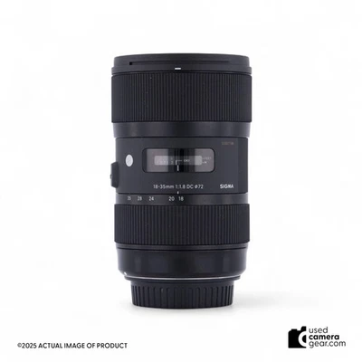 Sigma 18-35mm f/1.8 DC HSM Art Lens for Canon (#186) *USED* - Image 1 of 4