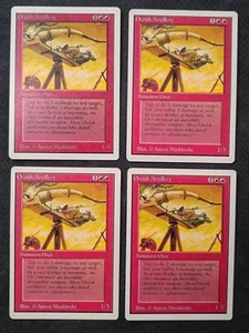 MTG | 4 x Orcish Artillery | Set | Unlimited Edition | Magic The Gathering | - Bild 1 von 6