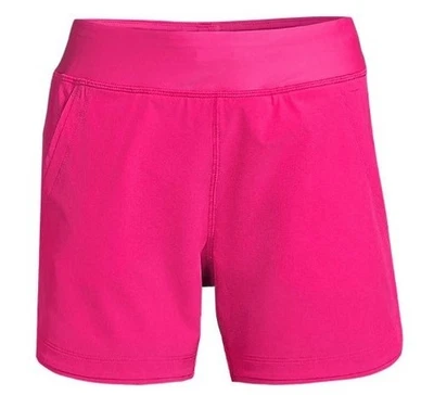 Pantalones cortos de tabla Lands' End SunShade UPF 50 5" con panty - Talla: 4 largos - Nuevos con etiquetas Foto 1 de 4