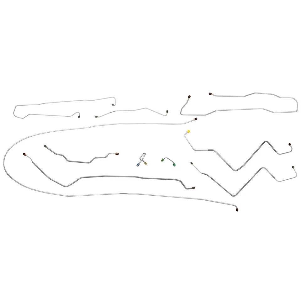 Chevrolet GMC Blazer Jimmy 1971 4x4 kit completo de línea de freno de disco eléctrico SS Foto 1 de 4