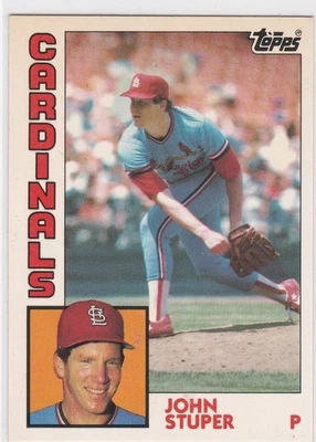 1984 Topps Collector's Edition (Tiffany) #49 John Stuper St. Louis Cardinals - Image 1 of 2