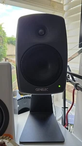 Pair Genelec 8030c Studio Audio Speakers ( Grey ) - Picture 1 of 4