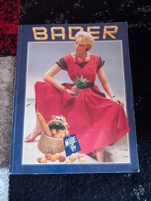 BADER Katalog  Früjahr ,Sommer / 1984 - vintage Versandhauskatalog #D502 - Bild 1 von 4