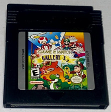 Gallery 3: Game & Watch (Nintendo Game Boy Color, 1999) Cartridge Only & Tested