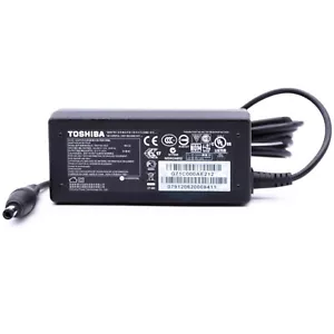 ** JOB LOT ** 10 x Genuine Toshiba 65w, 19v Laptop Chargers ** JOB LOT ** - Photo 1/2