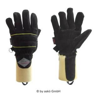 Guante de incendio PATRIOT® Flame Fighter askö | negro | cintura de punto | EN 659  - Imagen 1 de 9