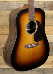 Martin D-X2E Mahogany Acoustic/Electric Guitar Ziricote Burst w/ Case - Picture 1 of 8