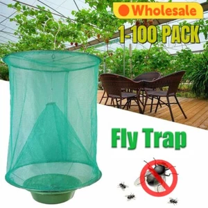 The Ranch Fly Trap Reusable Outdoor Fly Trap Killer Catcher Pest Bug Catch LOT - Picture 1 of 11