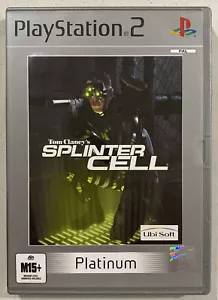 Tom Clancys Splinter Cell Sony PlayStation 2 PS2 Game PAL - Complete - Picture 1 of 3