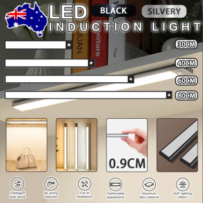 LED Motion Sensor Cabinet USB Type C Rechargeable Magnet 3 Colour Dimmable Light - image 1 of 4