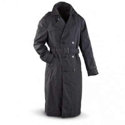 US ARMY GI Uniform Trenchcoat Militär Mantel schwarz USA 46R  Gr. 56 XL - Bild 1 von 3