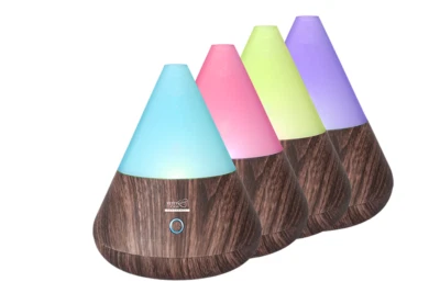 Diffusore di oli essenziali aromi umidificatore aromaterapia legno durata 4 ore - Immagine 1 di 4