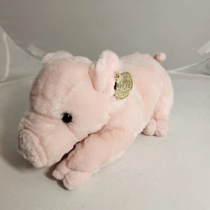 Dan Dee Pink Pig Piggy Collector’s Choice With Ear Tag - Picture 1 of 7