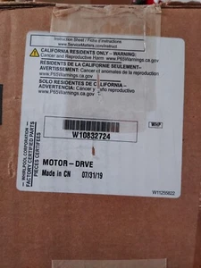 W10832724 WHIRLPOOL WASHER MOTOR (B45) - Picture 1 of 1