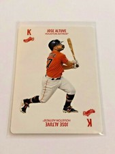 2020 Topps 52-Card Baseball Game - Jose Altuve - Houston Astros