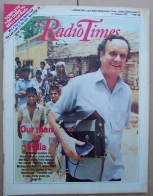 Radio Times/1987/Mark Tully/Simi Garewal/Orson Welles/Citizen Kane/Ron Pickering - Image 1 of 4