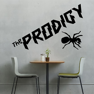 The Prodigy Logo  Wall Sticker In Cut Matt Vinyl No Background Uk Keith Flint