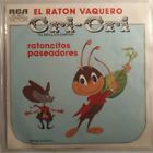 CRI-CRI -EL RATON VAQUERO / RATONCITOS PASEADORES- MEXICAN 7" SINGLE PS CHILDREN
