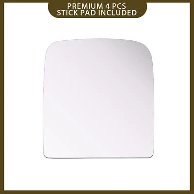 Towing Mirror Glass Fits 2010-2020 Ram 1500 2500 Driver Left Side LH Flat - Image 1 of 4