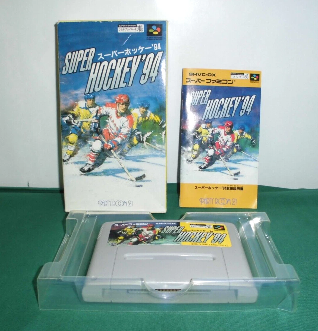 Nintendo SNES NTSC-J (Japan) Hockey Video Games for sale | eBay