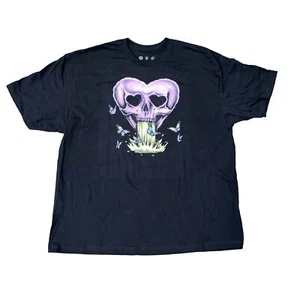 MBM Gallery Graphic Tee Skeleton Heart Grafik T-Shirt Gr. 3XL Neu ohne Etikett - Bild 1 von 8