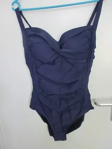 Badeanzug Damen Marineblau Gr. 44 oder L - Bild 1 von 3