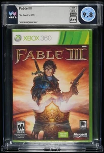 Fable III 3 Xbox 360 Nuevo Precintado Clasificado WATA 9.8 A++ - Imagen 1 de 2