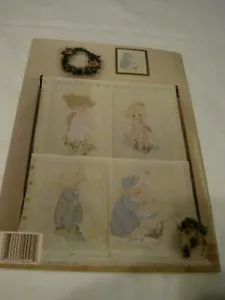 RARE Precious Moments Original Four Seasons Counted Cross Stitch Pattern Book 41 - Picture 1 of 6