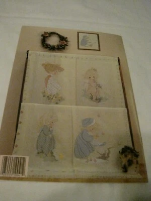 RARE Precious Moments Original Four Seasons Counted Cross Stitch Pattern Book 41 - Image 1 of 4