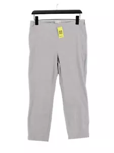 Phase Eight Women's Trousers UK 14 Grey Cotton with Elastane, Polyamide Chino - Picture 1 of 6