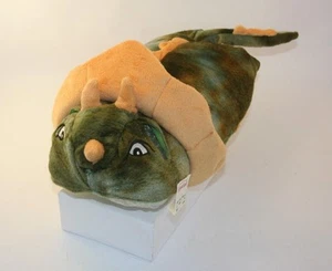 Nuevo con etiquetas Disfraz de Halloween Petrageous Designs Verde Triceratops Perro con Capucha Talla Pequeña - Imagen 1 de 10