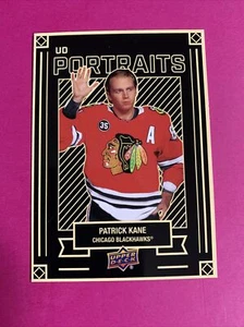 ๐ถ 2022-23 Upper Deck Series 1 UD Portraits P-8 Patrick Kane Blackhawks - Picture 1 of 2