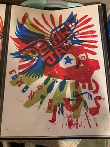 Pearl Jam Edmonton 2005 Poster - Official Concert Art, September 5, Rare Collect - Bild 1 von 1