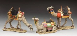 The Three Wise Camels SP128 King & Country Nativity Scene Metal Miniature 1/30th - Picture 1 of 3
