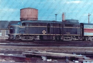 Erie & Lackawanna EL 7394 ALCO FA-2 Chicago ILL 1966 Foto (4W) - Bild 1 von 2