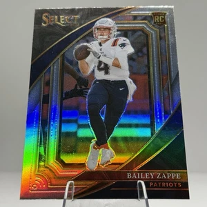 Panini Select Bailey Zappe #138 2022 RC Suite Level Silver Prizm - Rookie - Imagen 1 de 2