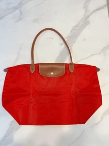 LONGCHAMP Longchamp Tote Bag Le Pliage Red - Picture 1 of 12