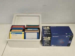 50 - SONY 3.5" Micro Floppy Disk 1.44MB Double Sided IBM Open Box ( 85 ) - Afbeelding 1 van 4