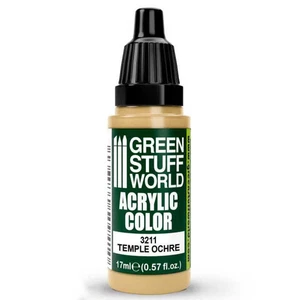 Green Stuff World Acryl Color Paint - TEMPLE OCHRE 17ml - Bild 1 von 2