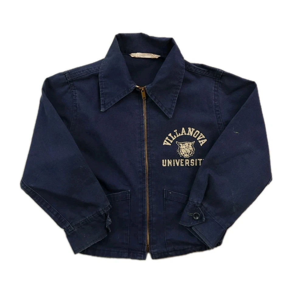Chaqueta Universitaria Champion Villanova Vintage Juvenil Niño Pequeño Talla 2 Foto 1 de 4