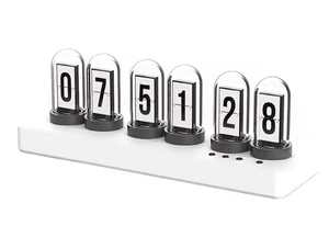 Nixie Tube Clock Kit, IPS Color Screen Desk Digital Clock, Glow Tube White - Picture 1 of 2