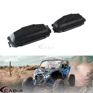 2Pcs Windshield Vent Kit For Can-Am X3 Polaris RZR Turbo Textron Yamaha Rhino - Picture 1 of 8