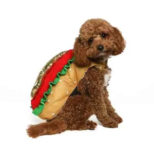 Vibrant Life Halloween Mascota Perro Caliente Disfraz Perro Cachorro Gato Talla X-Pequeño 5-10 LB Fiesta - Imagen 1 de 7