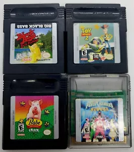 Vintage LOT of 4 Original Gameboy Color Games (Nintendo 1998) Authentic Tested🔥 - Picture 1 of 11