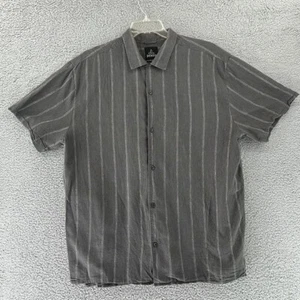 pRana Kurzarm Button Down Hemd Herren 2XL Minimalistisch Bio Baumwolle Hanf - Bild 1 von 11