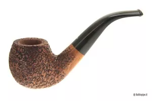 Pipa L'Anatra Rusticata - Bent Apple - filtro 9mm - Picture 1 of 7