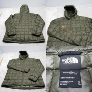 Chaqueta Orvis Hombres Grande Verde Campo Granero Tareas Pana Borde Edredón Forrado Militar - Imagen 1 de 15