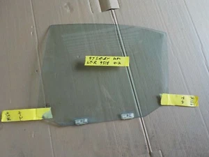 1997 saturn sl1 dohc left driver side rear back door glass window 951b r4-2  - Picture 1 of 6