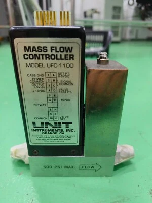 UNIT Mass flow controller Model UFC-1100 N2, 300sccm - Image 1 of 2